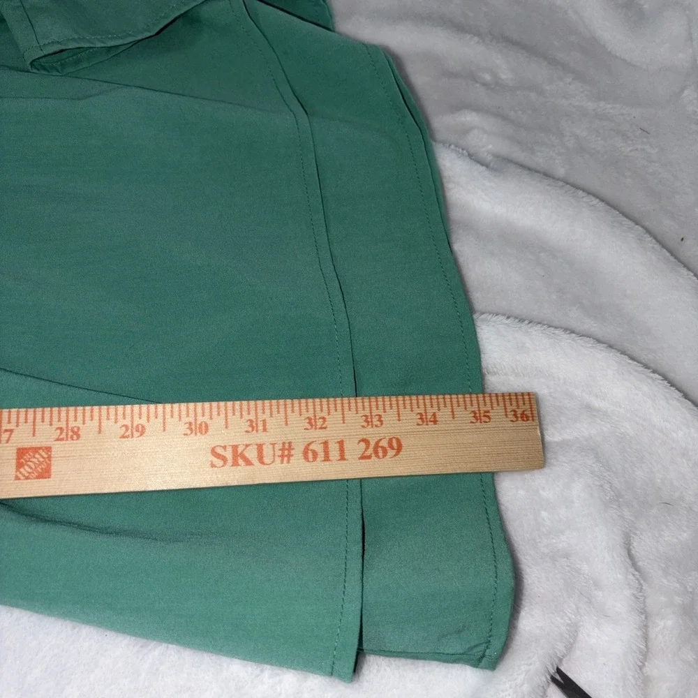 Wells Dress Emerald Green Smocked Waist‎ Halter Neck Tween Size 16 Preppy NWT